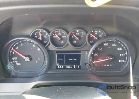 2024 Chevrolet Silverado 1500 2Wd Short Bed Custom z USA, uszkodzony, nr VIN 1GCPABEK0RZ132329